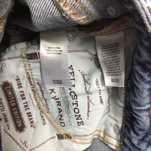 Lucky Brand Yellowstone Western Ranch Beth Dutton Denim Skirt Studded - Picture 7 of 12